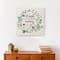 Wash Your Worries Away White 16" x 16" Canvas Wall Art